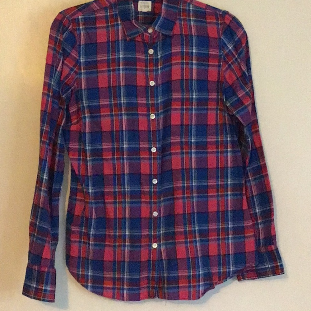 Jcrew flannel shirt